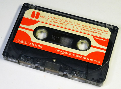 ラジオ　クラウン　CROWN　カセットテープ　レトロ　インテリアレア