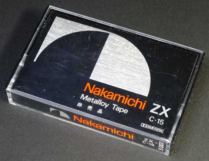 OEM他展示館/Nakamichi ZX C-15（半速デモテープ）