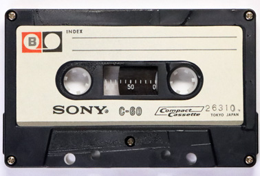 SONY/マガジンテープ/カセット本体（C-60)